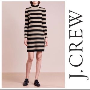 NWT J. Crew striped sweater dress
